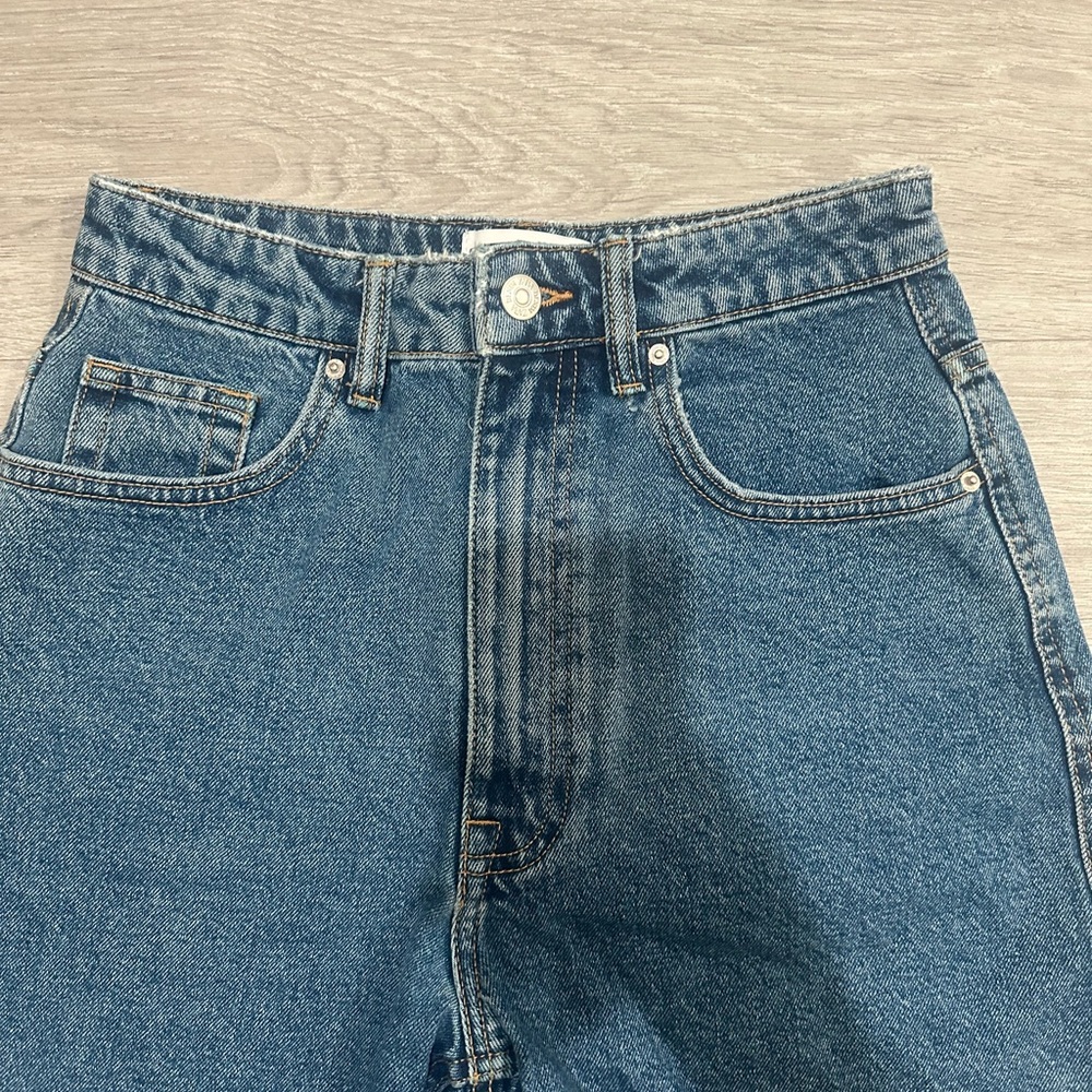 Zara Blue Jean Shorts for Women - Picture 2 of 4